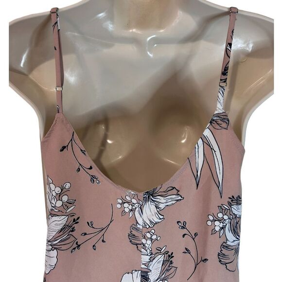 Audrey 3+1 Floral Print Romper Spaghetti Strap‎ V-Neck Summer Playsuit M - Picture 10 of 13